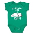 thumbnail image 1 of Inktastic Pyrenees Life is Ruff Great Pyrenees Boys or Girls Baby Bodysuit, 1 of 5