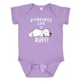 thumbnail image 1 of Inktastic Pyrenees Life is Ruff Great Pyrenees Boys or Girls Baby Bodysuit, 1 of 5
