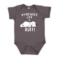 thumbnail image 1 of Inktastic Pyrenees Life is Ruff Great Pyrenees Boys or Girls Baby Bodysuit, 1 of 5