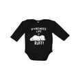 thumbnail image 1 of Inktastic Pyrenees Life is Ruff Great Pyrenees Boys or Girls Long Sleeve Baby Bodysuit, 1 of 5