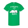 thumbnail image 1 of Inktastic Pyrenees Life is Ruff Great Pyrenees T-Shirt, 1 of 5
