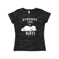 thumbnail image 1 of Inktastic Pyrenees Life is Ruff Great Pyrenees Women's T-Shirt, 1 of 5