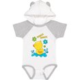 thumbnail image 1 of Inktastic Quack Quack Cute Duckling with Flowers Boys or Girls Baby Bodysuit, 1 of 5