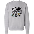 thumbnail image 1 of Inktastic Queen Bee Adult Sweatshirt, 1 of 4