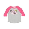 Actual Color: Heather and Hot Pink, Clothing Size: 3T