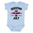 thumbnail image 1 of Inktastic Queens Are Born in July Boys or Girls Baby Bodysuit, 1 of 5