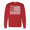 thumbnail image 1 of Inktastic R.e.d. Fridays Until They Come Home Remember Everyone Deployed Long Sleeve T-Shirt, 1 of 5