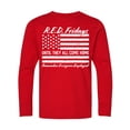 thumbnail image 1 of Inktastic R.e.d. Fridays Until They Come Home Remember Everyone Deployed Long Sleeve Youth T-Shirt, 1 of 5