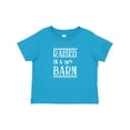 thumbnail image 1 of Inktastic RAISED in a BARN in White Boys or Girls Baby T-Shirt, 1 of 5