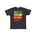 thumbnail image 1 of Inktastic RC Racing Eat Sleep RC Cars Repeat T-Shirt, 1 of 5