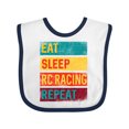 thumbnail image 1 of Inktastic RC Racing Radio Control Boys or Girls Baby Bib, 1 of 4