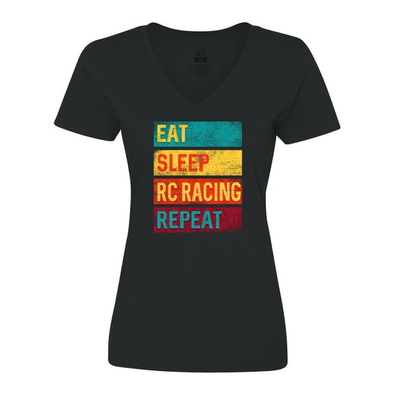 Inktastic RC Racing Radio Control Women's V-Neck T-Shirt