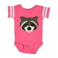 thumbnail image 1 of Inktastic Raccoon Animal Face Boys or Girls Baby Bodysuit, 1 of 5