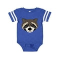 thumbnail image 1 of Inktastic Raccoon Animal Face Boys or Girls Baby Bodysuit, 1 of 5