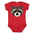 thumbnail image 1 of Inktastic Raccoon Animal Face Boys or Girls Baby Bodysuit, 1 of 5