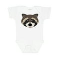 thumbnail image 1 of Inktastic Raccoon Animal Face Boys or Girls Baby Bodysuit, 1 of 5