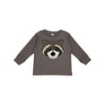 thumbnail image 1 of Inktastic Raccoon Animal Face Boys or Girls Long Sleeve Toddler T-Shirt, 1 of 5