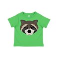 thumbnail image 1 of Inktastic Raccoon Animal Face Boys or Girls Toddler T-Shirt, 1 of 5