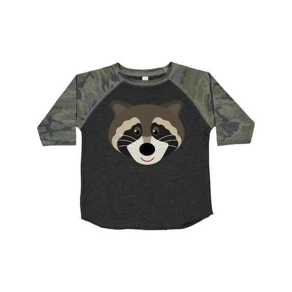 Inktastic Raccoon Animal Face Boys or Girls Toddler T-Shirt
