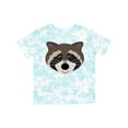 thumbnail image 1 of Inktastic Raccoon Animal Face Boys or Girls Toddler T-Shirt, 1 of 5