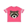 thumbnail image 1 of Inktastic Raccoon Animal Face Boys or Girls Toddler T-Shirt, 1 of 5