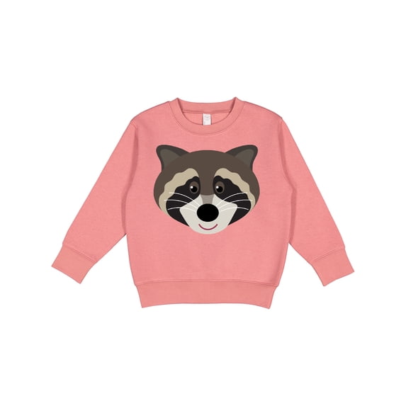 Inktastic Raccoon Animal Face Toddler Sweatshirt
