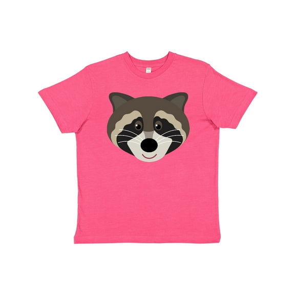 Inktastic Raccoon Animal Face Youth T-Shirt
