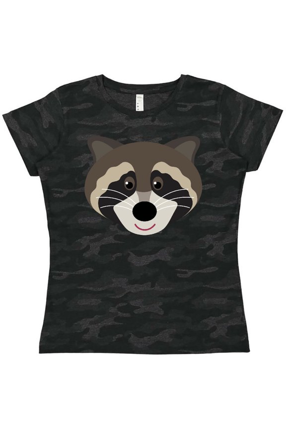Raccoon Animal face Women's T-Shirt