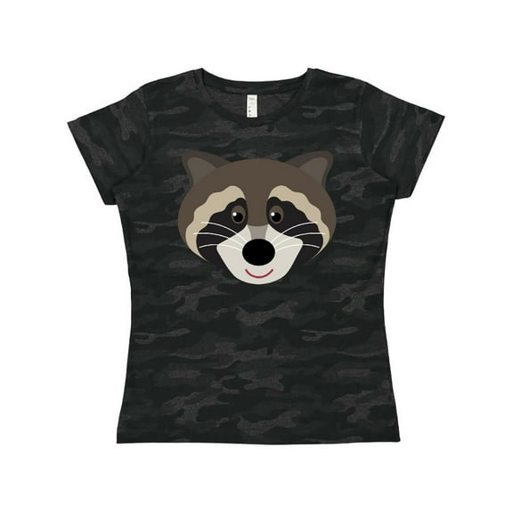Inktastic Raccoon Animal face Women's T-Shirt