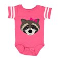 thumbnail image 1 of Inktastic Raccoon Girl Animal Girls Baby Bodysuit, 1 of 5