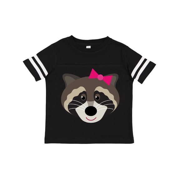 Inktastic Raccoon Girl Animal Girls Toddler T-Shirt