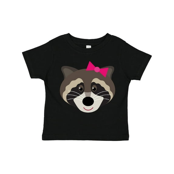 Inktastic Raccoon Girl Animal Girls Toddler T-Shirt