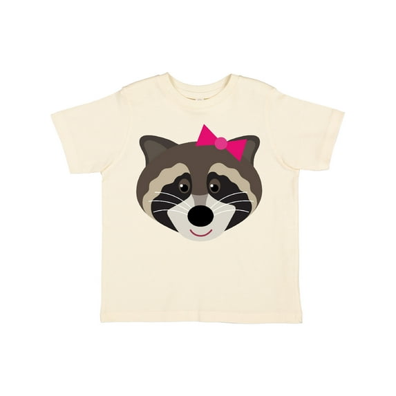 Inktastic Raccoon Girl Animal Girls Toddler T-Shirt