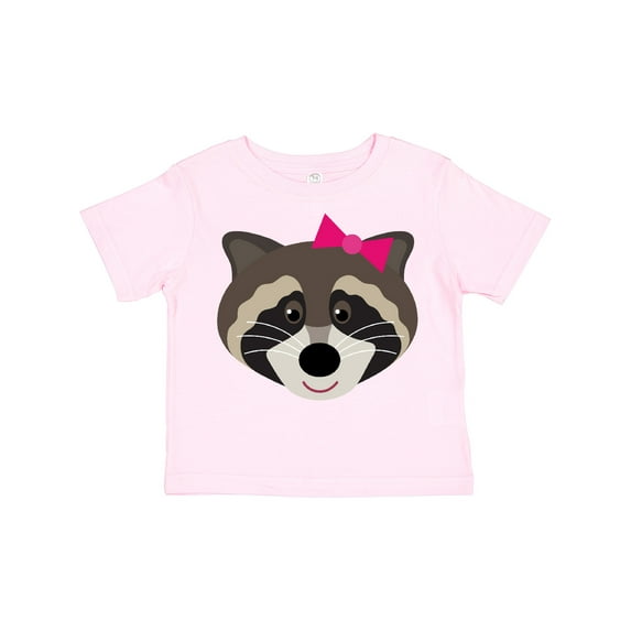 Inktastic Raccoon Girl Animal Girls Toddler T-Shirt