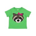 thumbnail image 1 of Inktastic Raccoon Girl Animal Girls Toddler T-Shirt, 1 of 5