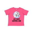 thumbnail image 1 of Inktastic Raccoon My Papi Loves Me Boys or Girls Toddler T-Shirt, 1 of 5