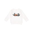 thumbnail image 1 of Inktastic Raccoon Tea Party Toddler Sweatshirt, 1 of 4
