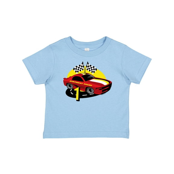 Inktastic Race Car 1st Birthday Boys Baby T-Shirt