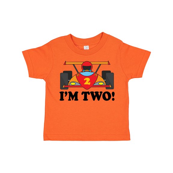 Inktastic Race Car 2nd Birthday Boys Racing Boys Toddler T-Shirt