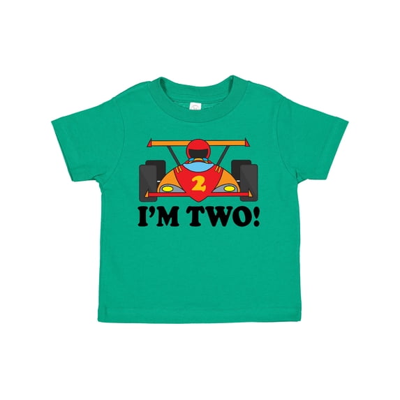 Inktastic Race Car 2nd Birthday Boys Racing Boys Toddler T-Shirt