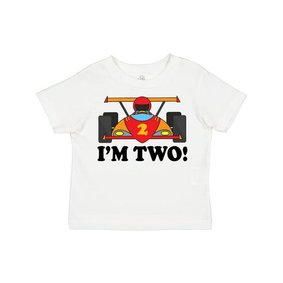Inktastic Race Car 2nd Birthday Boys Racing Boys Toddler T-Shirt