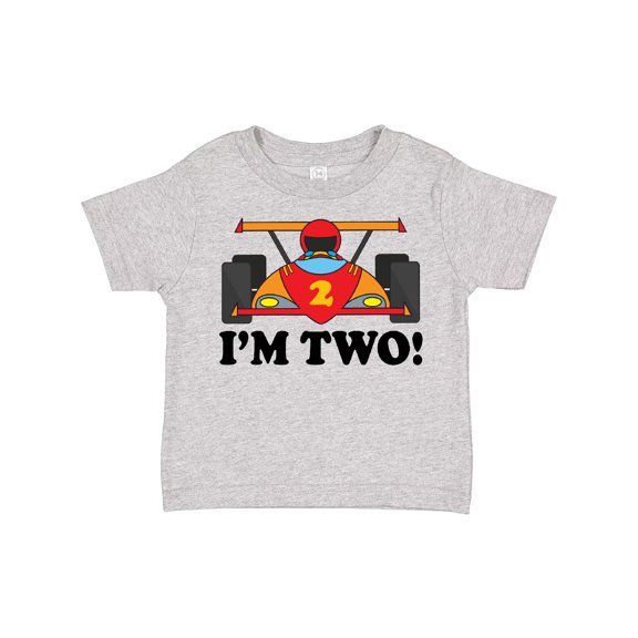 Inktastic Race Car 2nd Birthday Boys Racing Boys Toddler T-Shirt