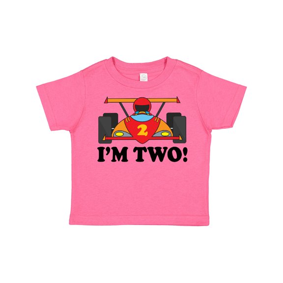 Inktastic Race Car 2nd Birthday Boys Racing Boys Toddler T-Shirt