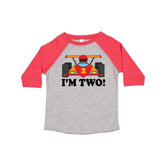 Inktastic Race Car 2nd Birthday Boys Racing Boys Toddler T-Shirt