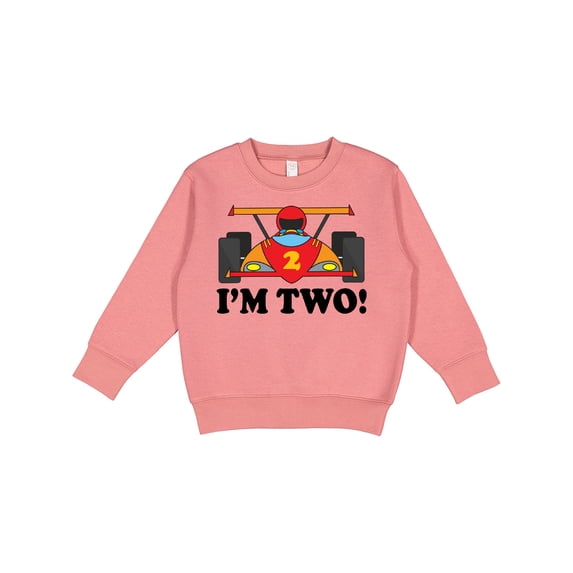 Inktastic Race Car 2nd Birthday Boys Racing Toddler Sweatshirt