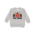 thumbnail image 1 of Inktastic Race Car 2nd Birthday Boys Racing Toddler Sweatshirt, 1 of 4