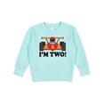 thumbnail image 1 of Inktastic Race Car 2nd Birthday Boys Racing Toddler Sweatshirt, 1 of 4