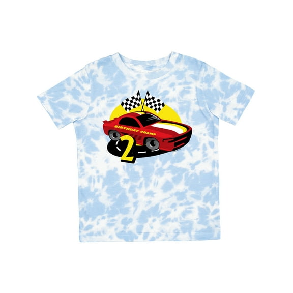 Inktastic Race Car 2nd Birthday Boys Toddler T-Shirt