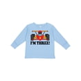 thumbnail image 1 of Inktastic Race Car 3rd Birthday Boys Long Sleeve Toddler T-Shirt, 1 of 5