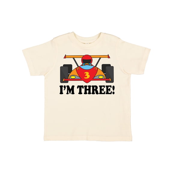 Inktastic Race Car 3rd Birthday Boys Toddler T-Shirt